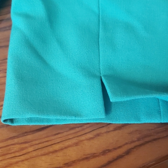 KASPER Green Single Button Blazer Jacket Made In Vietnam Women's Size 10 - Picture 11 of 15